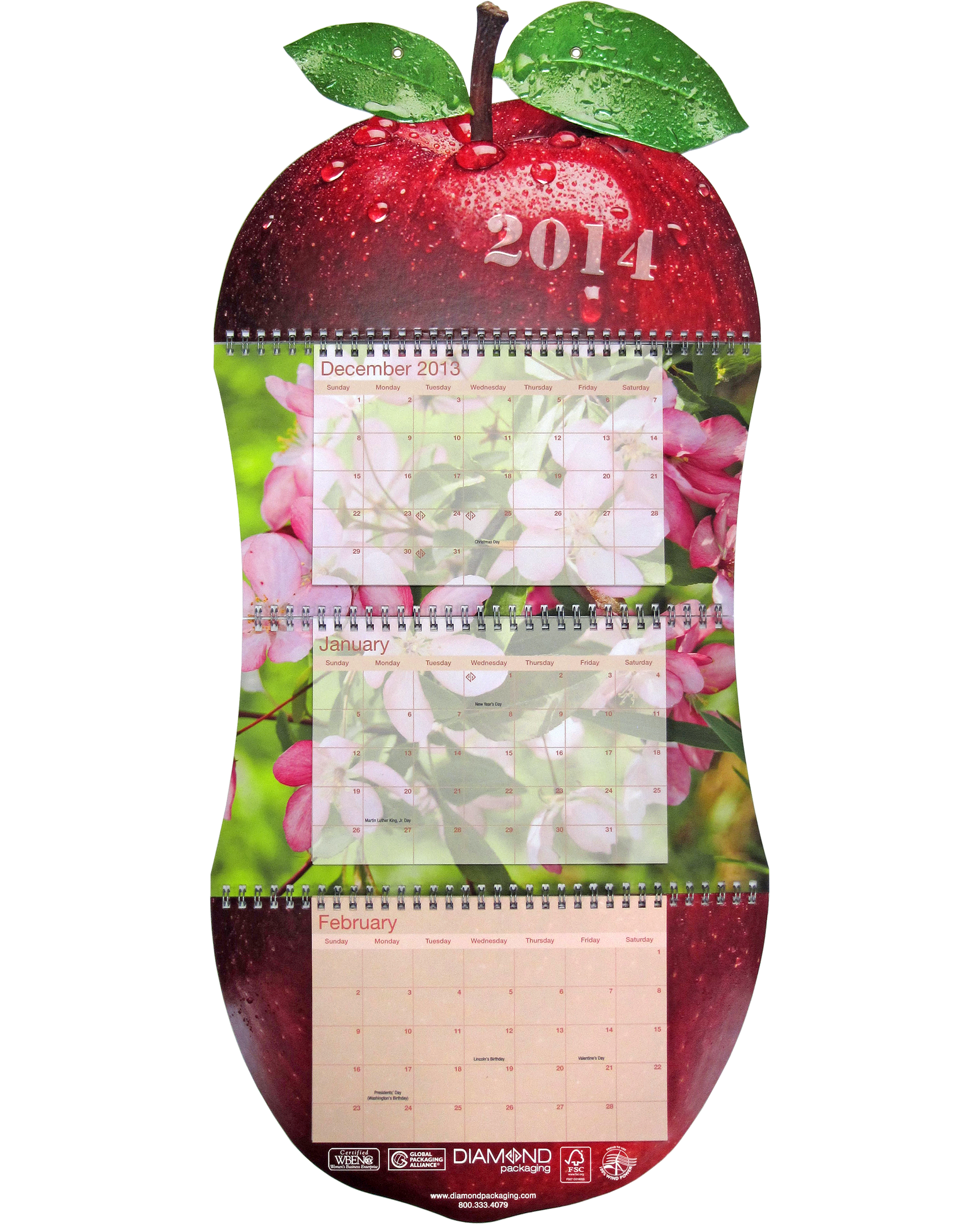 Diamond Packaging 2014 Calendar