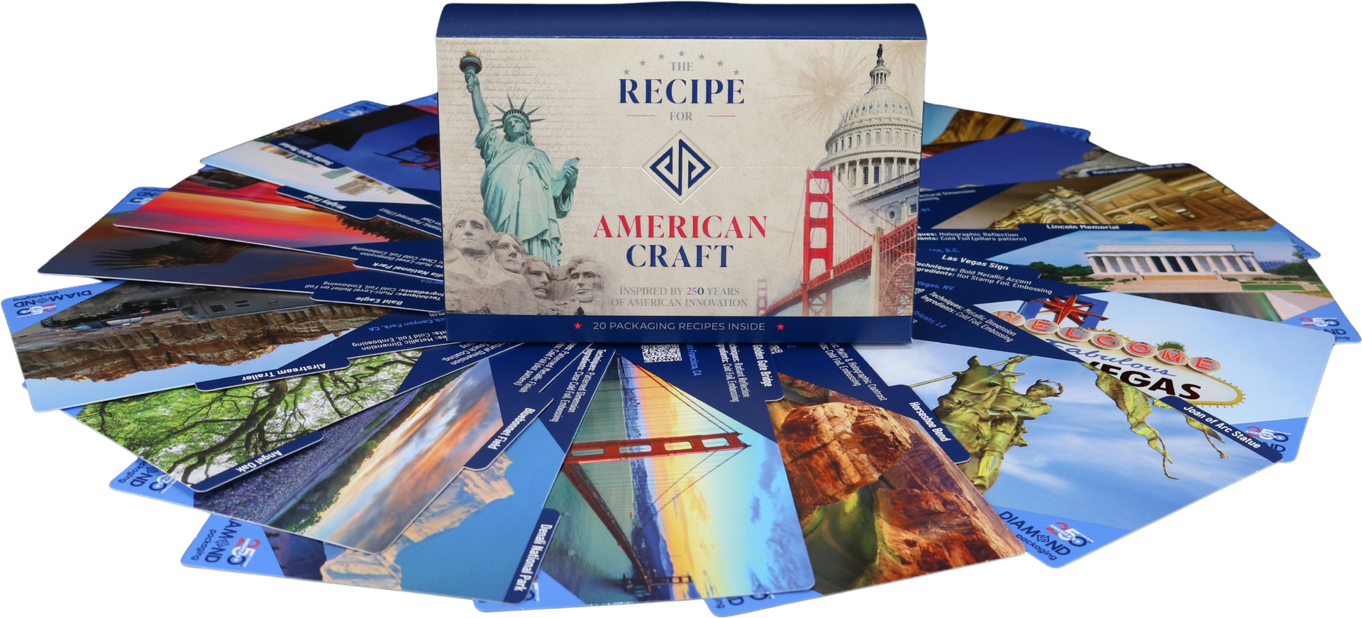 Recipe for American Craft™ is a limited-edition desk reference collection inspired by 250 years of American innovation, ingenuity, and craftsmanship.