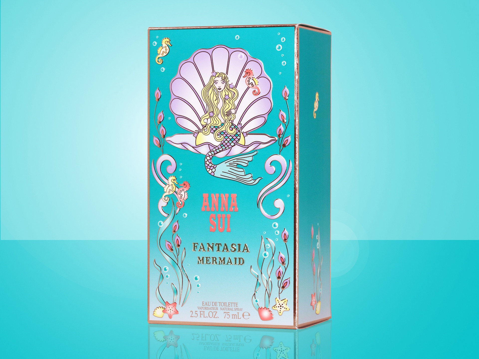 Anna Sui Fantasia Mermaid packaging