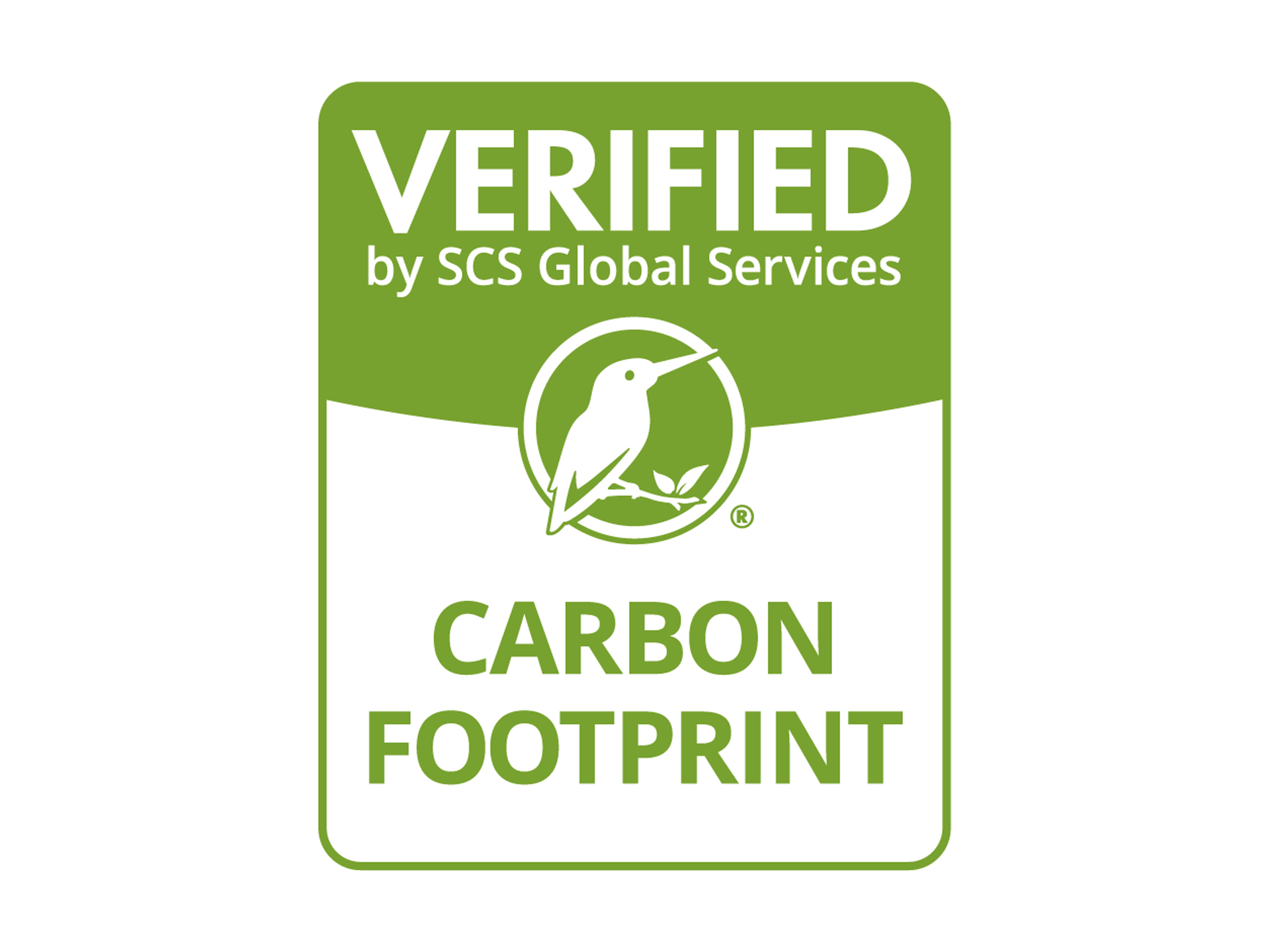 SCS Global Services Verified Carbon Footprint logo