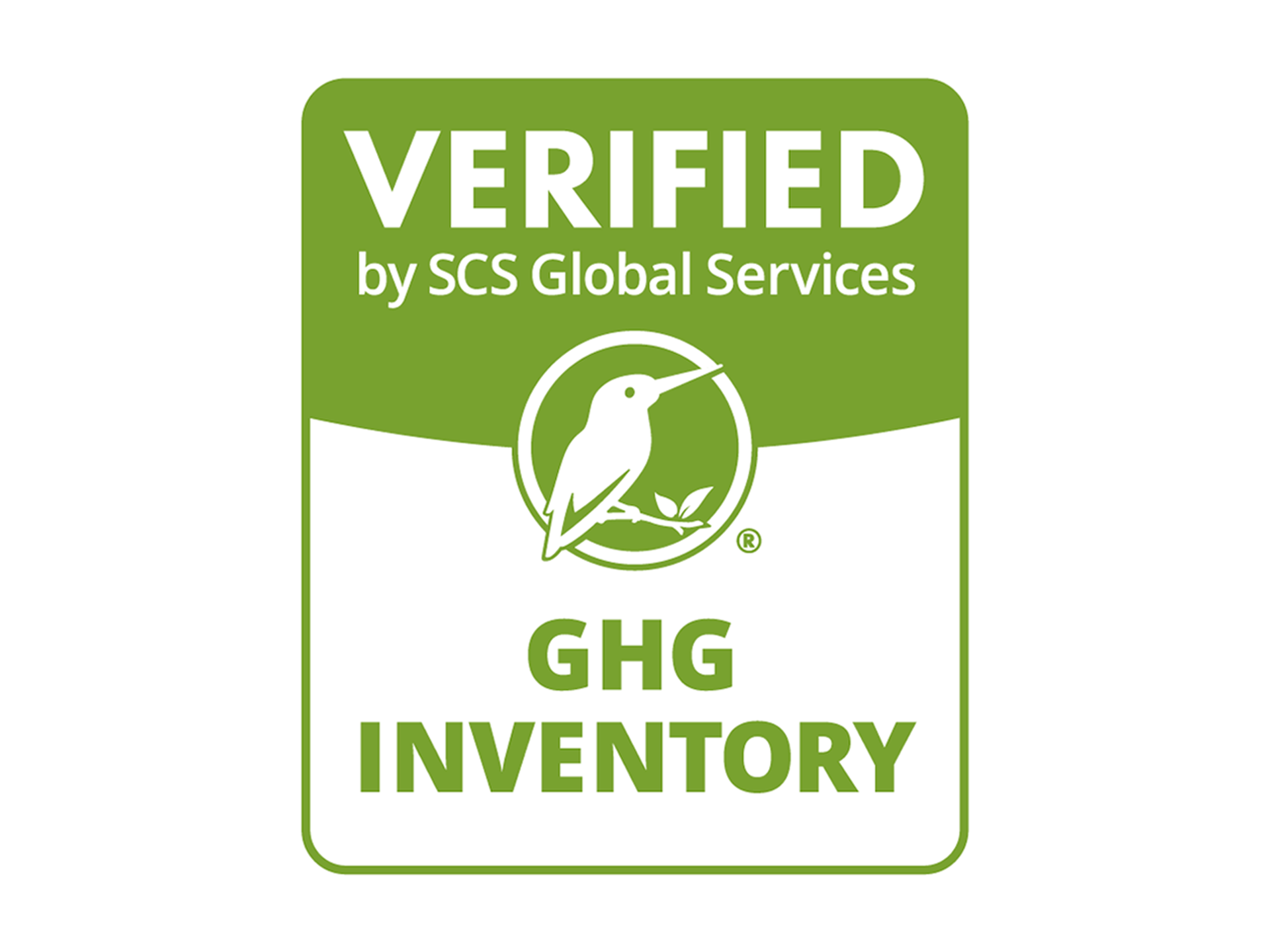 SCS Global Services Verified GHG Inventory logo