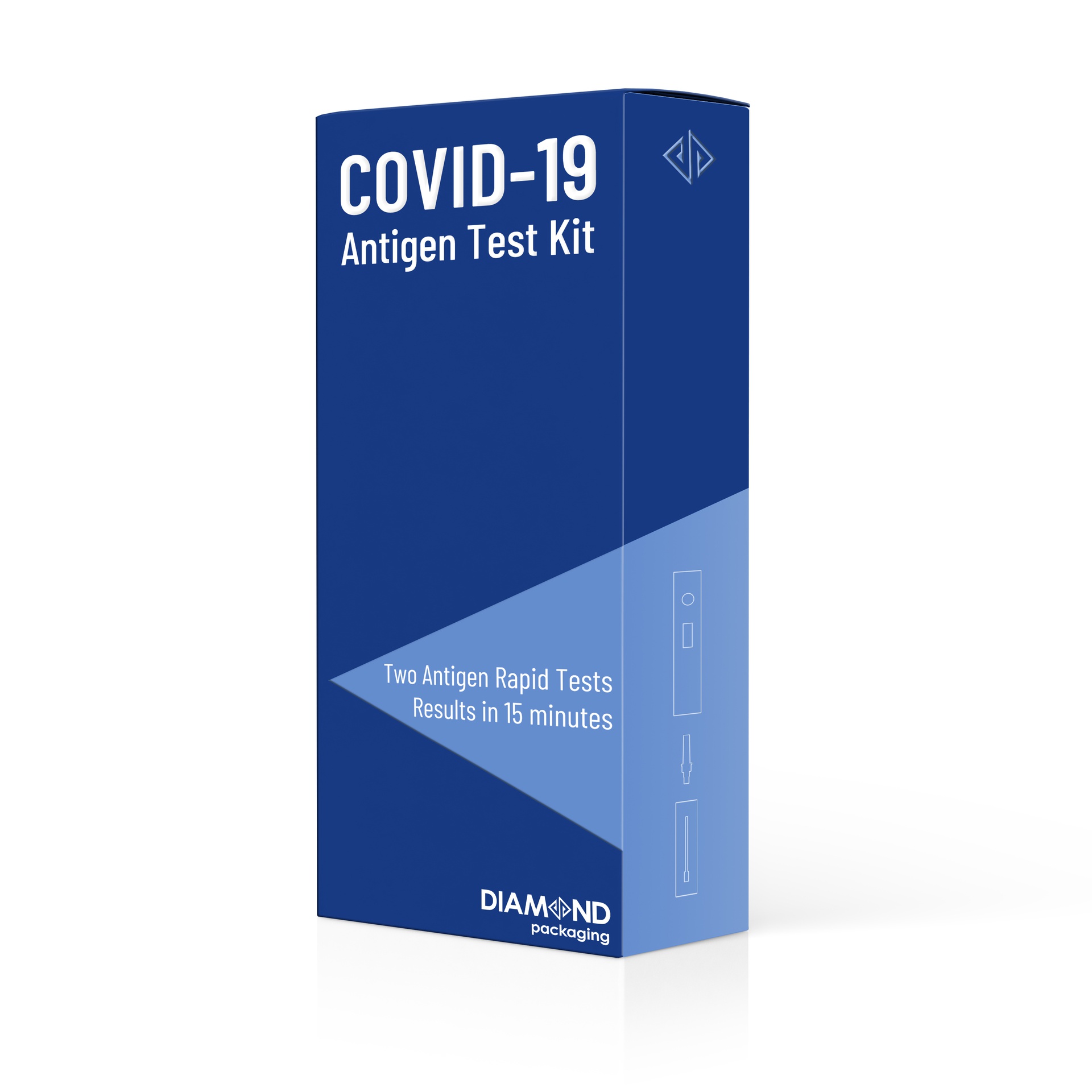 COVID-19 test kit packaging