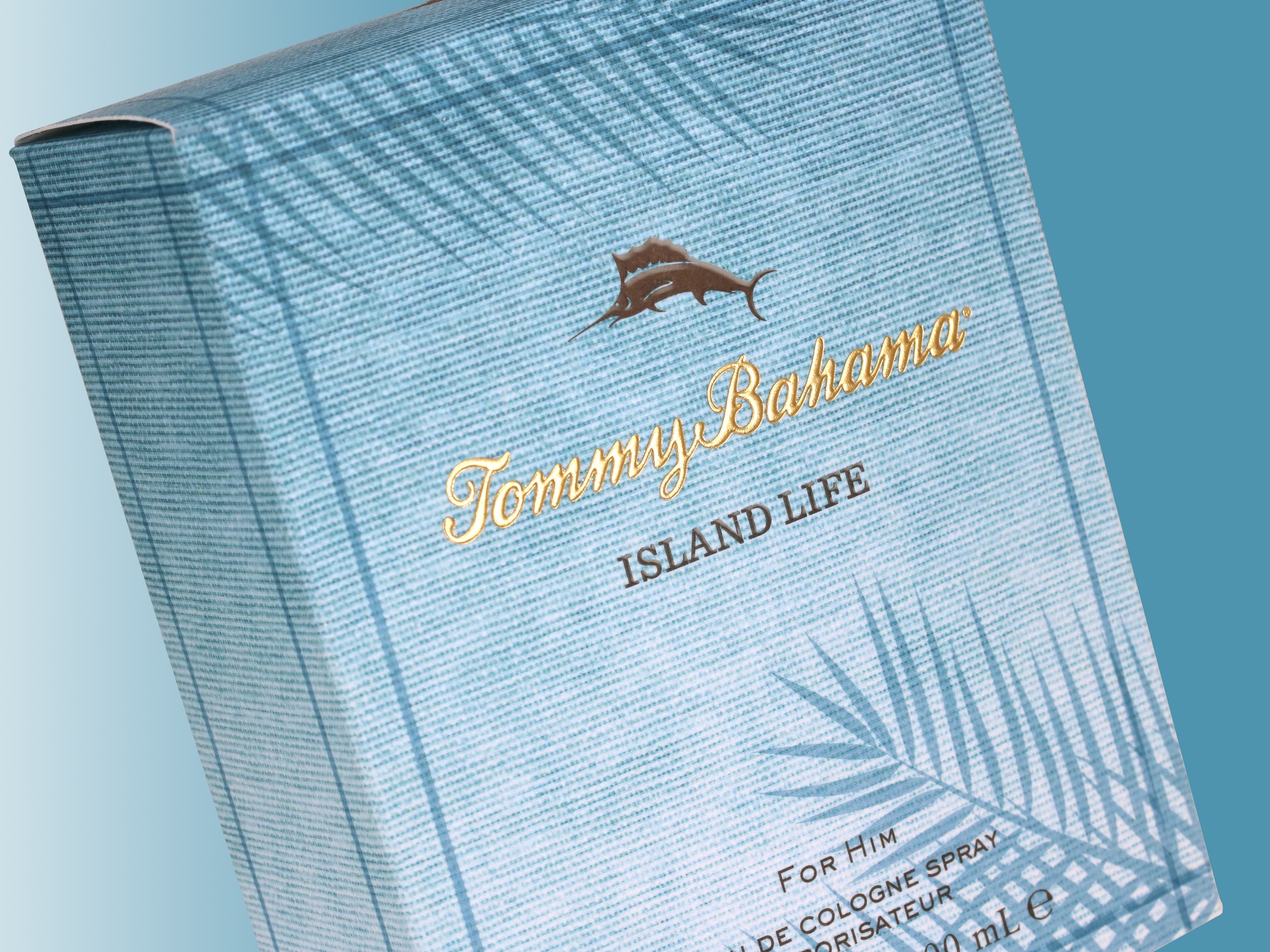 Tommy Bahama Island Life packaging