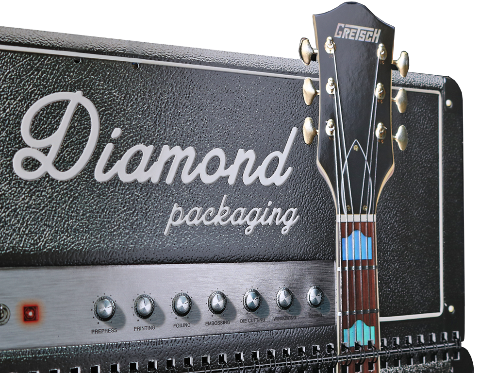 Multi-level embossing lends distinction and depth to the design.