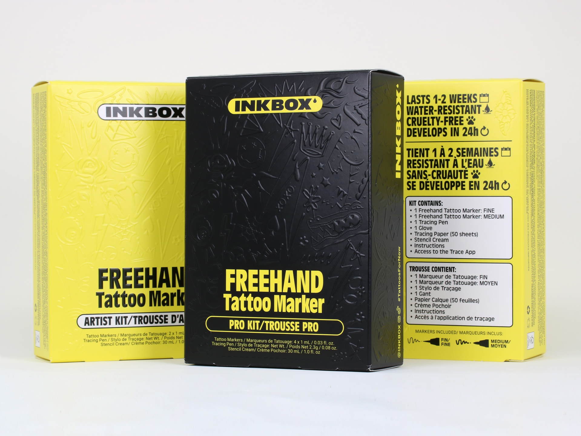Inkbox Freehand Tattoo Marker Kit
