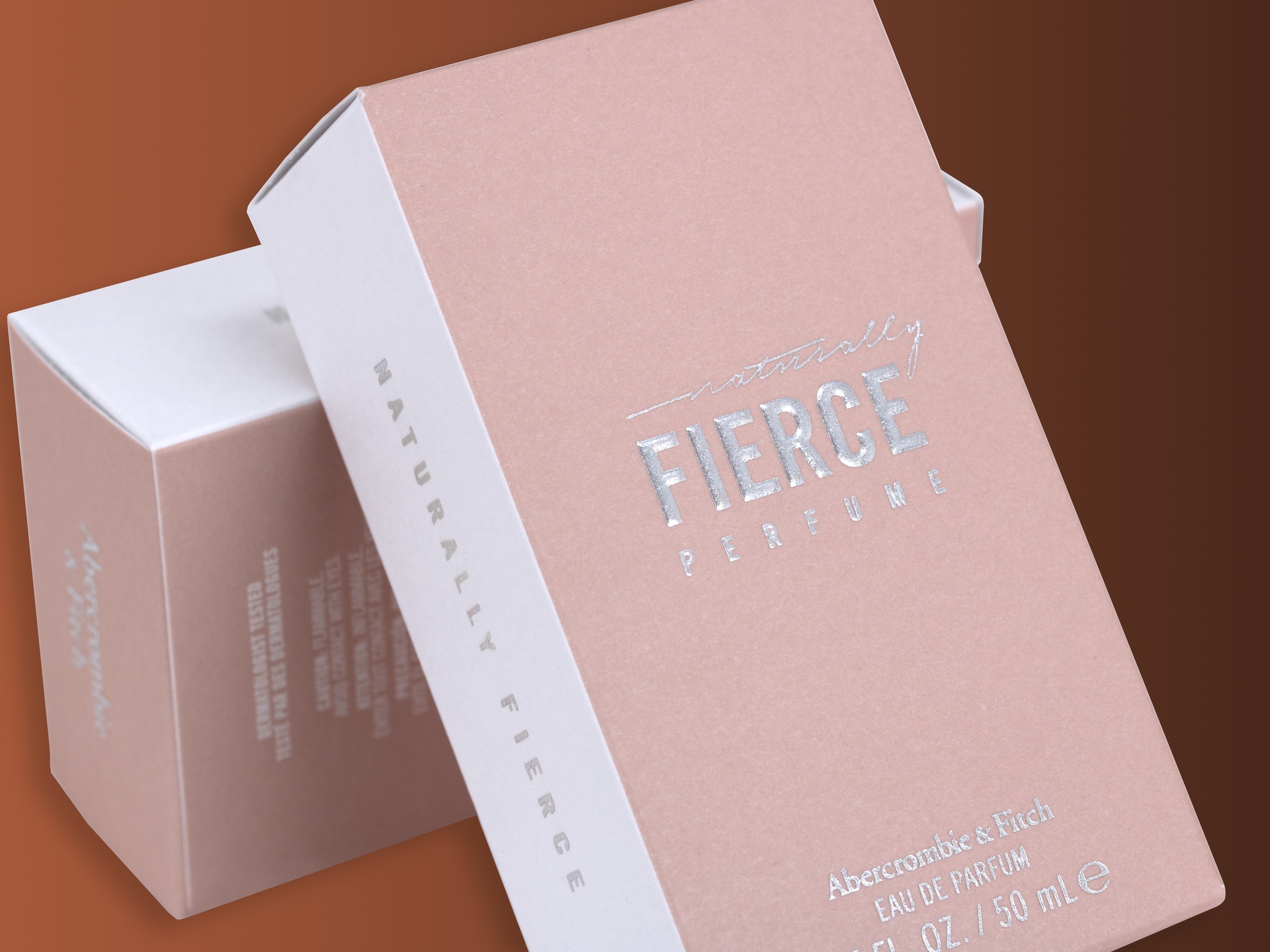 Naturally Fierce folding cartons feature recyclable paperboard and embossing.