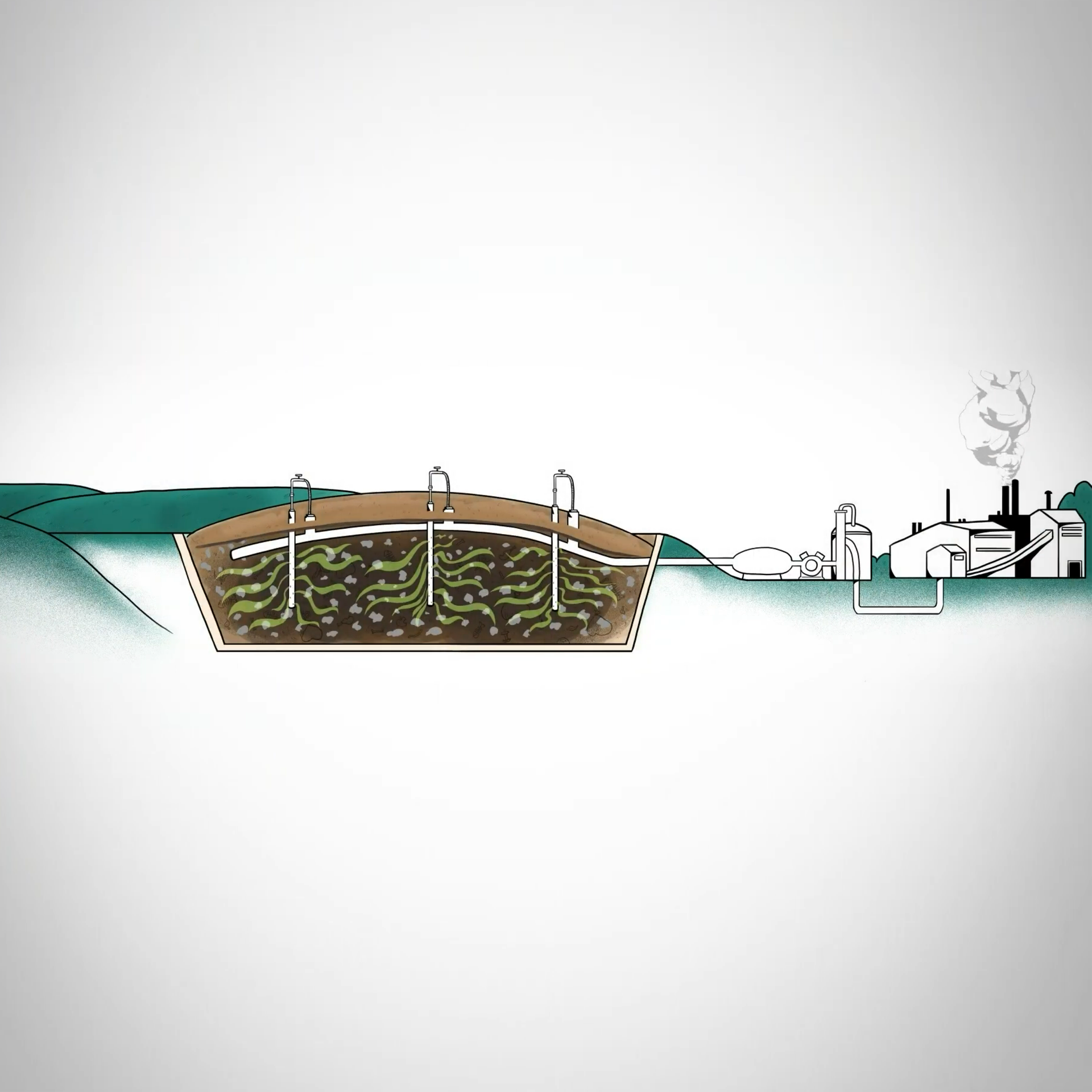 Diamond has purchased carbon offsets from an advanced landfill gas capture project in New Jersey that uses LoCI's real-time monitoring technology to maximize methane recovery from landfills.