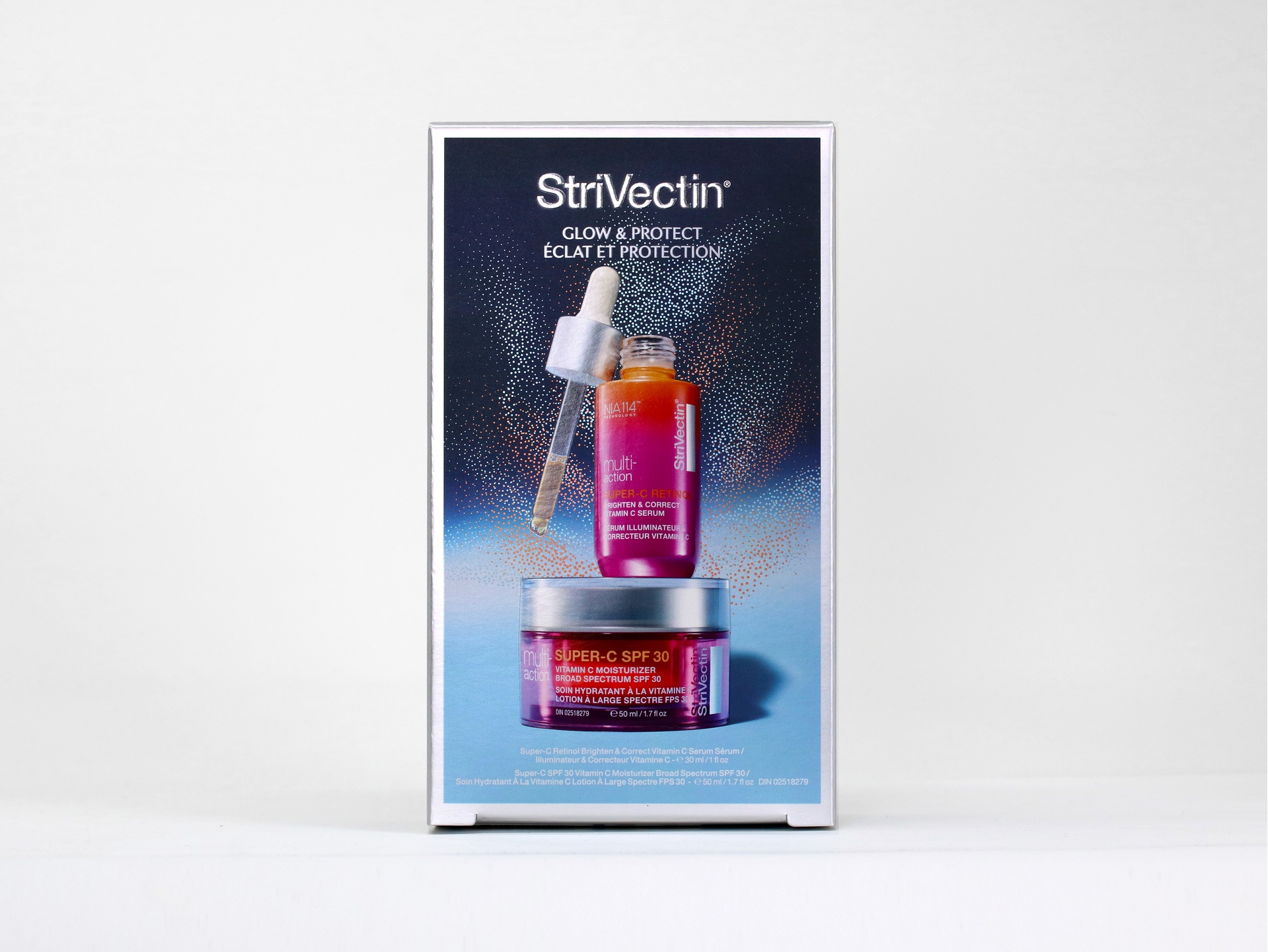 StriVectin Glow & Protect folding carton