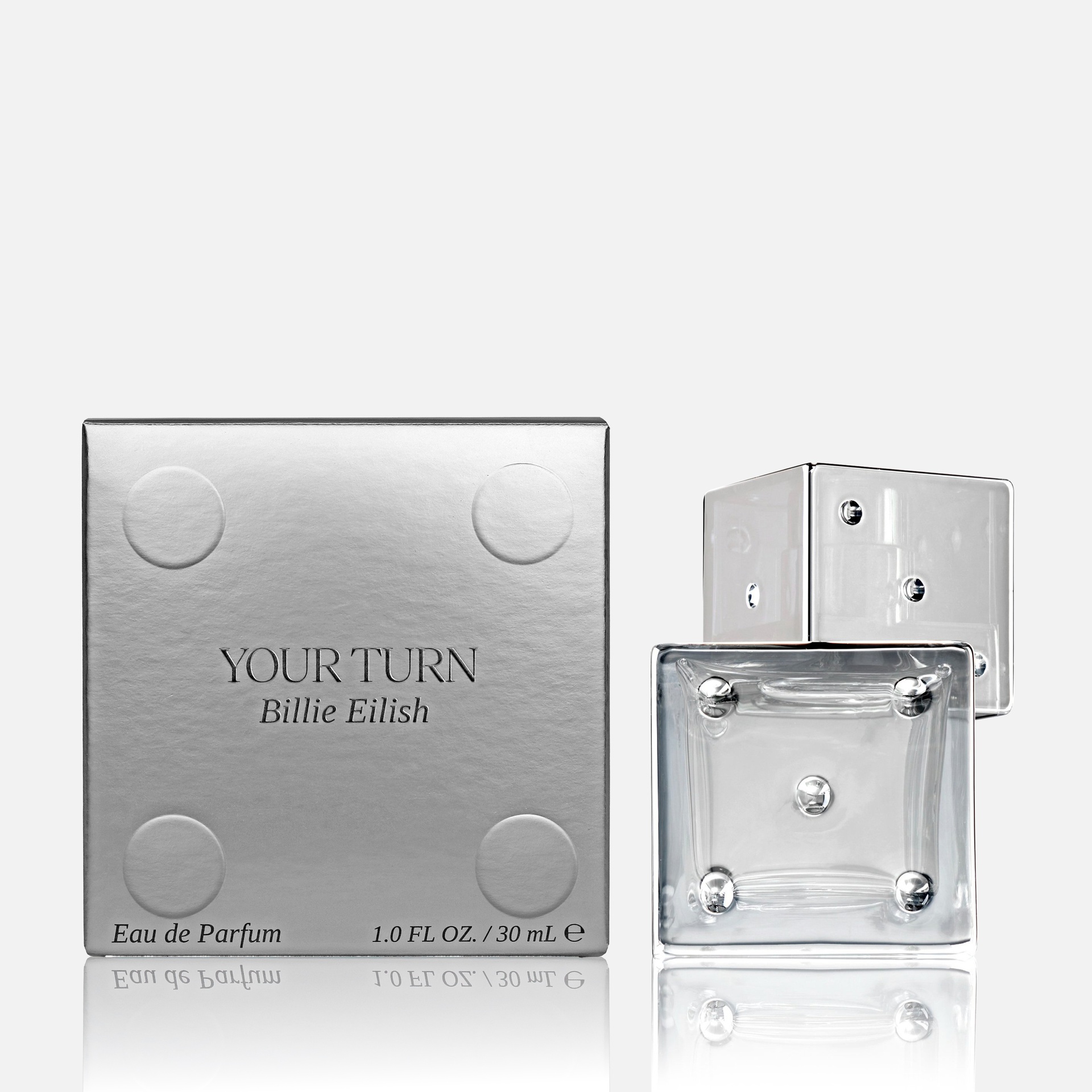 Billie EIlish Your Turn Fragance Packaging with Bottle