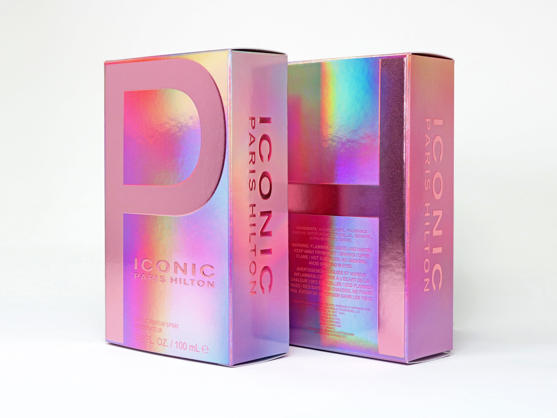 Paris Hilton Iconic packaging