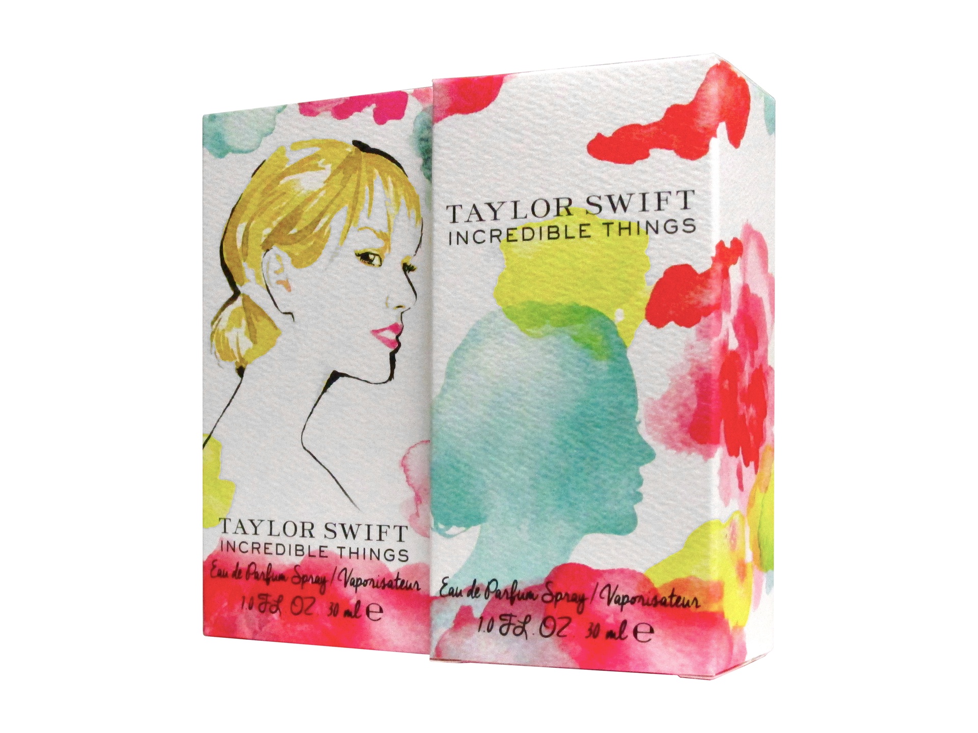 Taylor Swift Incredible Things folding cartons