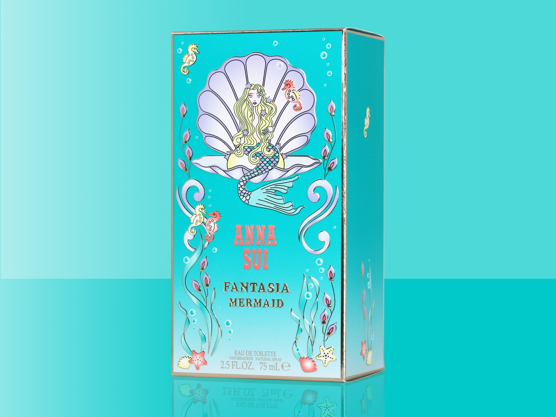 Anna Sui Fantasia Mermaid packaging
